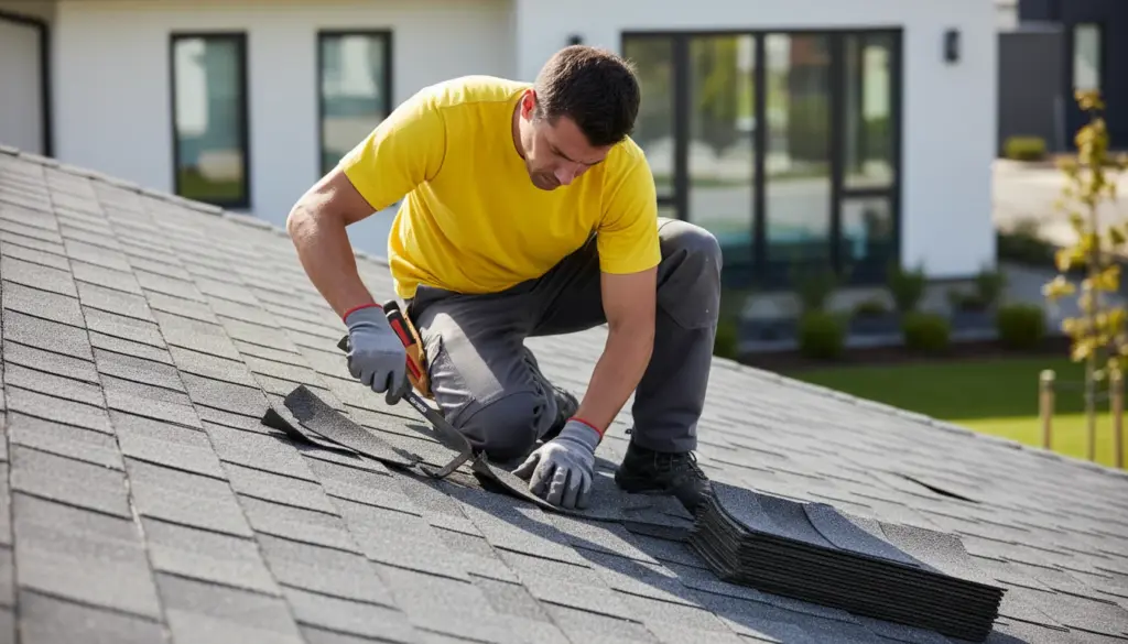 Carsoncity Roofing damaged shingle repair services -  Carson